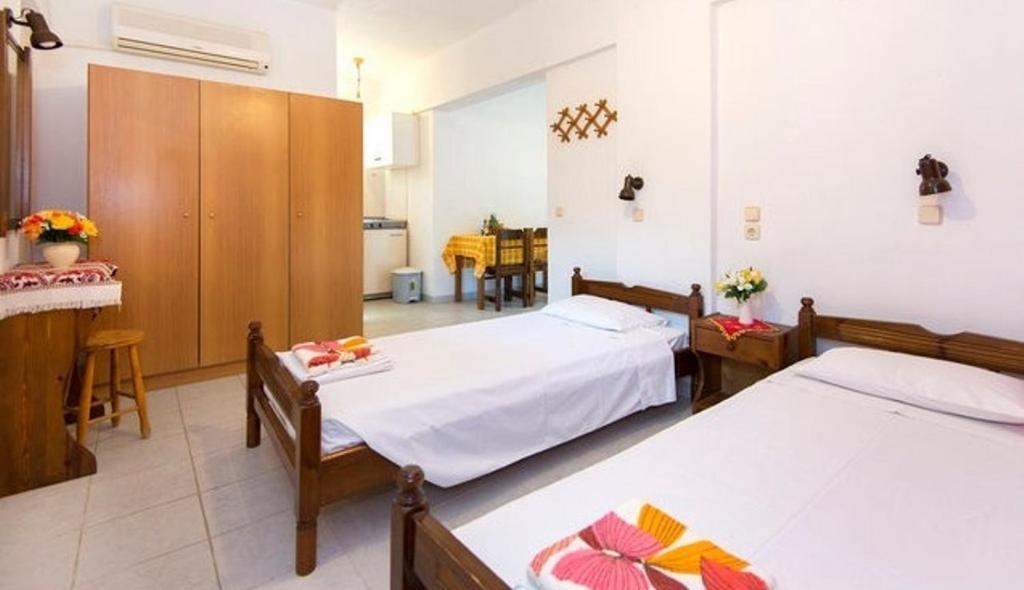 Evi Apartments And Studios Theológos Habitación foto